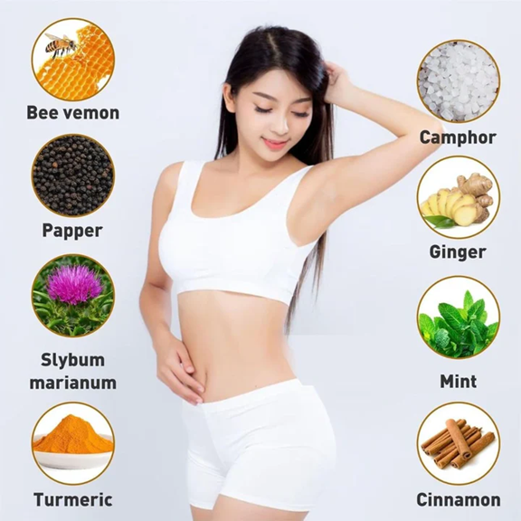 Bee Venom Pain Relief Detox Patches(10 Pcs)  Detox &amp; Slim Effortlessly with Bee Venom Foot Patches!